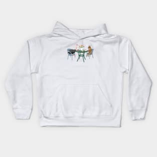 Animals' Tea Party Kids Hoodie